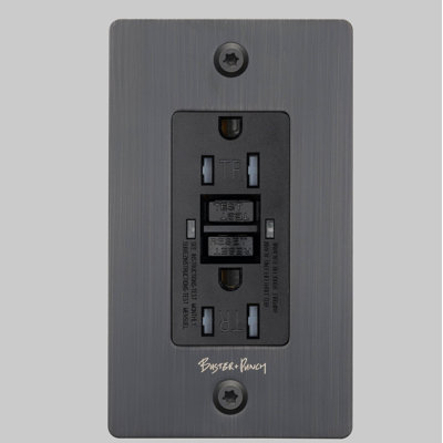 1G Duplex Outlet / GFCI / Linear / With Logo