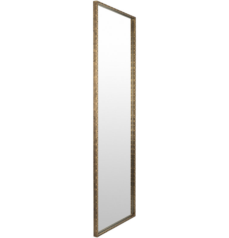 Shamar 72" Rectangle Metal Wall Mirror