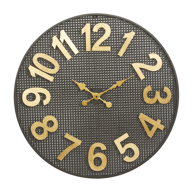 Horloge murale Goo, H 31,69 po x l 31,69 po x P 1,38 po