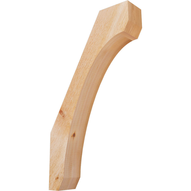 Legacy Knee Brace, Western Red Cedar, 28" H x 4" W x 16" D