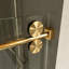 Porte de douche coulissante simple sans cadre avec verre transparent 3/8 po (10 mm) Opal Mirage MCOCOD l 52-54 "x H 76"-116323873