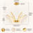 Modern Butterfly Chandelier With Led Light