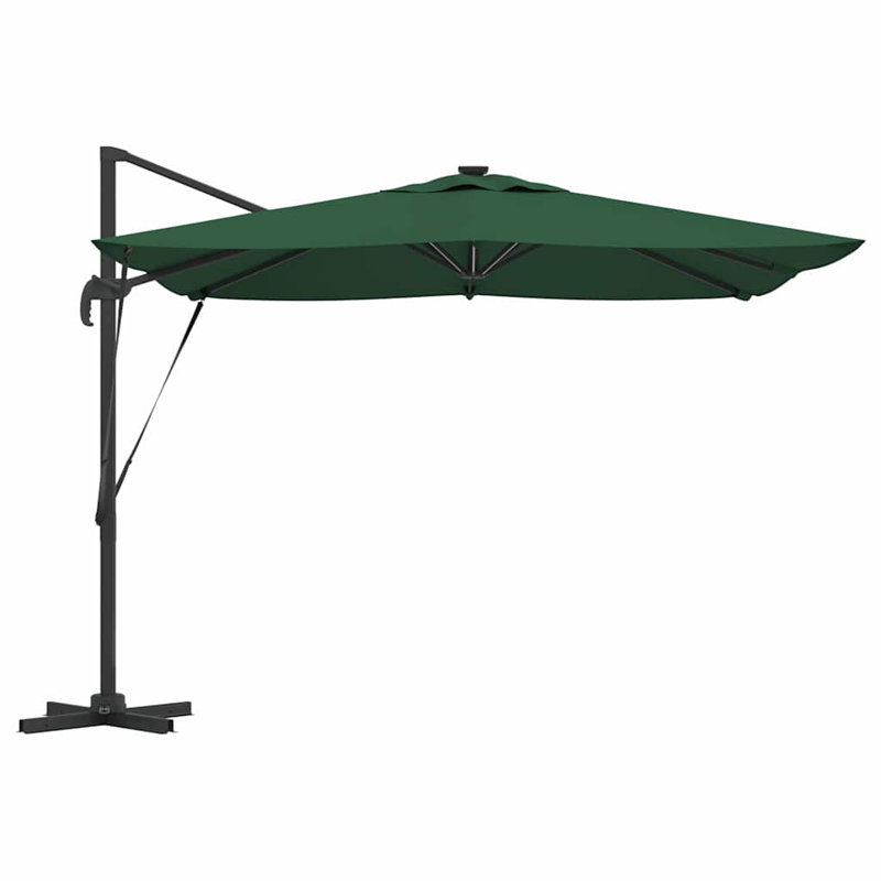 Cantilever Parasol, 270cm H x 285cm W x 285cm D, Green