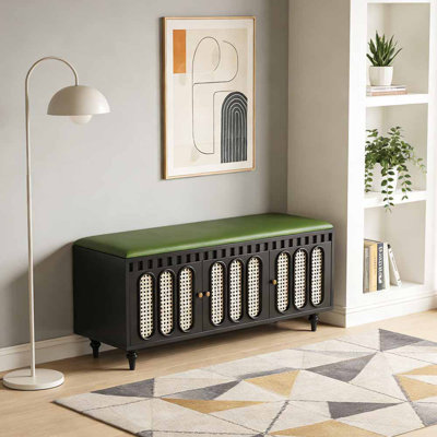 French style household shoe storage bench