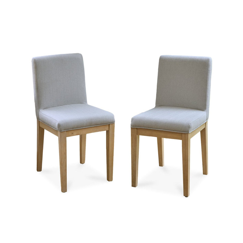 45cm H Solid Wood Accent, Fawn, Whitewash