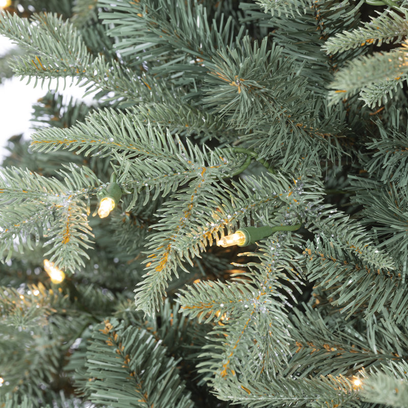 Gretell 78' Lighted Artificial Spruce Christmas Tree