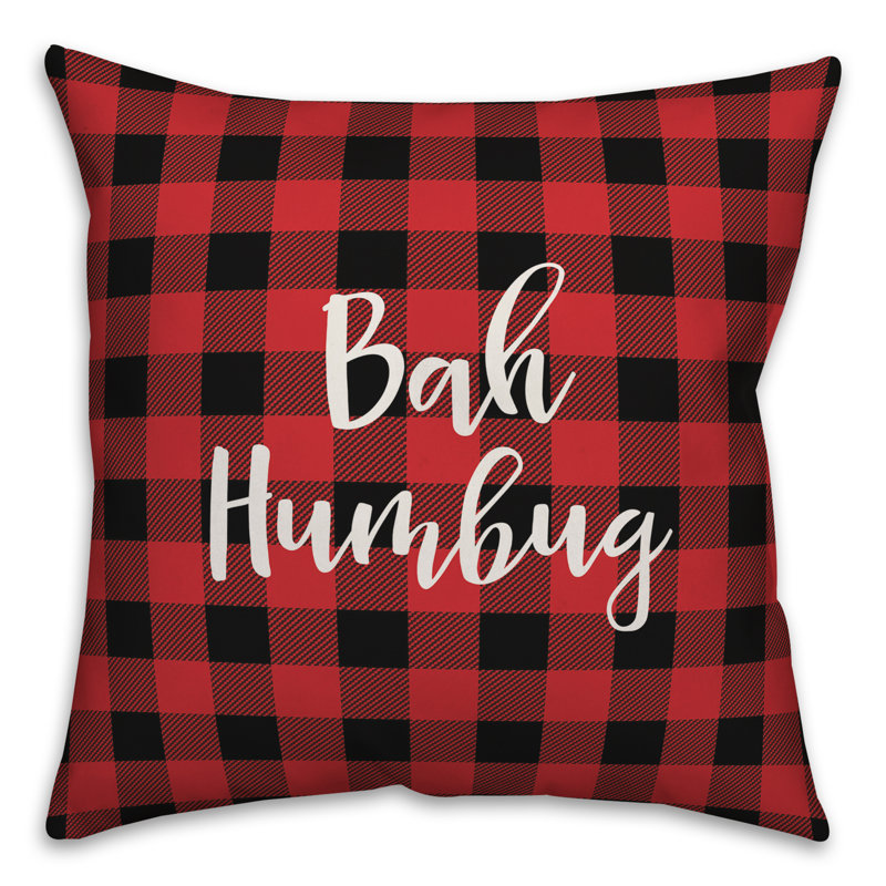  Oreiller Bah Humbug in Buffalo, Housse de coussin