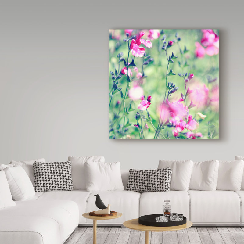 «Legally Pink» de Yareny, reproduction de photo sur toile tendue, H 14 po x l 14 po x P 2 po