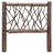 Fireside Lodge Cedar Log Twig Headboard - King - Natural-1789196189-1780404538