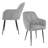 Aisaiah Velvet Fabric Upholstered Armchair, Modern Leisure Chair With Metal Legs-1301022248