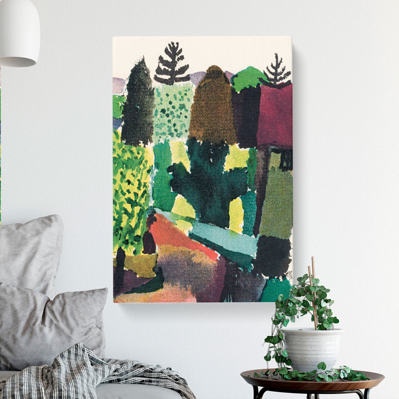 Park by Paul Klee - Wrapped Canvas, 50cm H x 35cm W x 3cm D