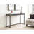 SOFA TABLE W/2 STOOLS
