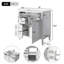 Meuble-lavabo 30 po avec lavabo supérieur, meuble-lavabo moderne avec 2 tiroirs et un tiroir basculant, meuble-lavabo simple-1407845872
