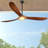 72" 3-Blade Wood Ceiling Fan with Light, 6-Speed Remote Control, Reversible Motor, 3CCT, Dimmable, Timer & Memory Function-187410276-198986226