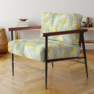 Fauteuil d'appoint floral Floral