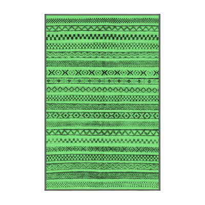Keonda Washable Geometric Indoor Rug