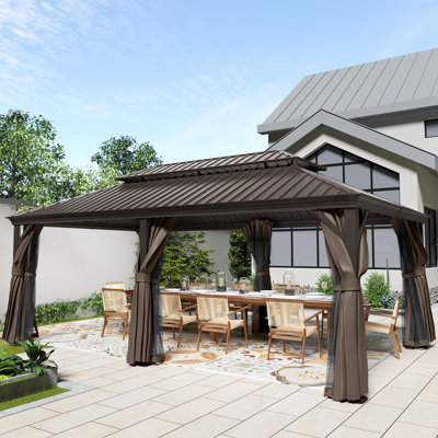 Pavillon de jardin en aluminium
