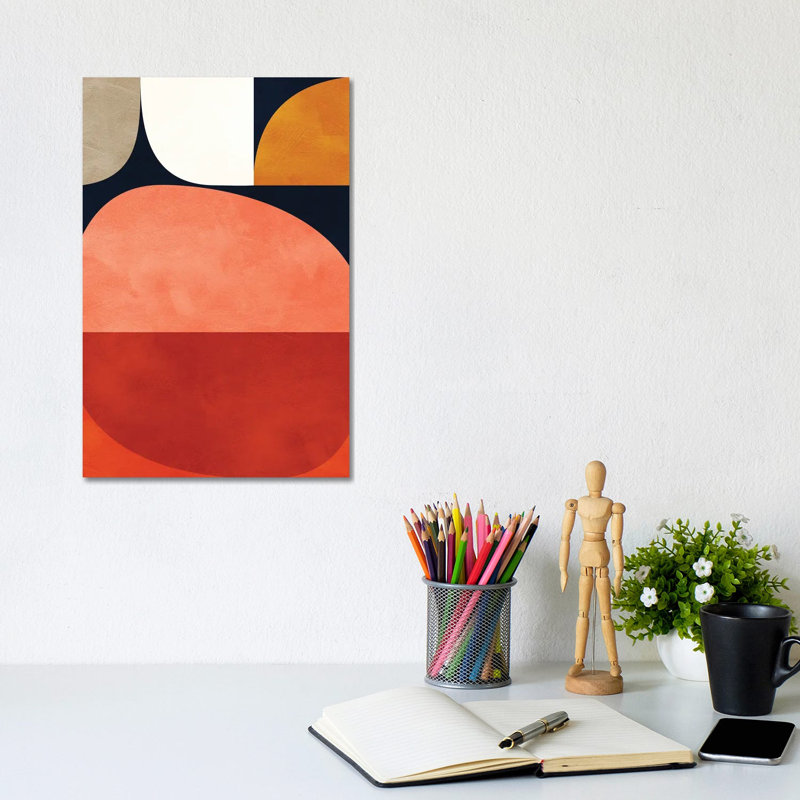 Mid Century Modern VI by Ana Rut Bré - Gallery-Wrapped Canvas Giclée on Canvas, Canvas, 20.32 cm H x 30.48 cm W