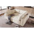 U-style Upholstered Modular Sofa with  with Storage Space, USB Charge Ports,Wireless Charging-107117355