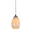 Luminaire suspendu en forme de cloche à 1 lumière avec décorations coquillage Mullins-21223280