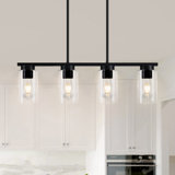 Luminaire suspendu pour îlot de cuisine à 4 lumières Dyllian