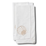Scallop Cotton Square Napkins