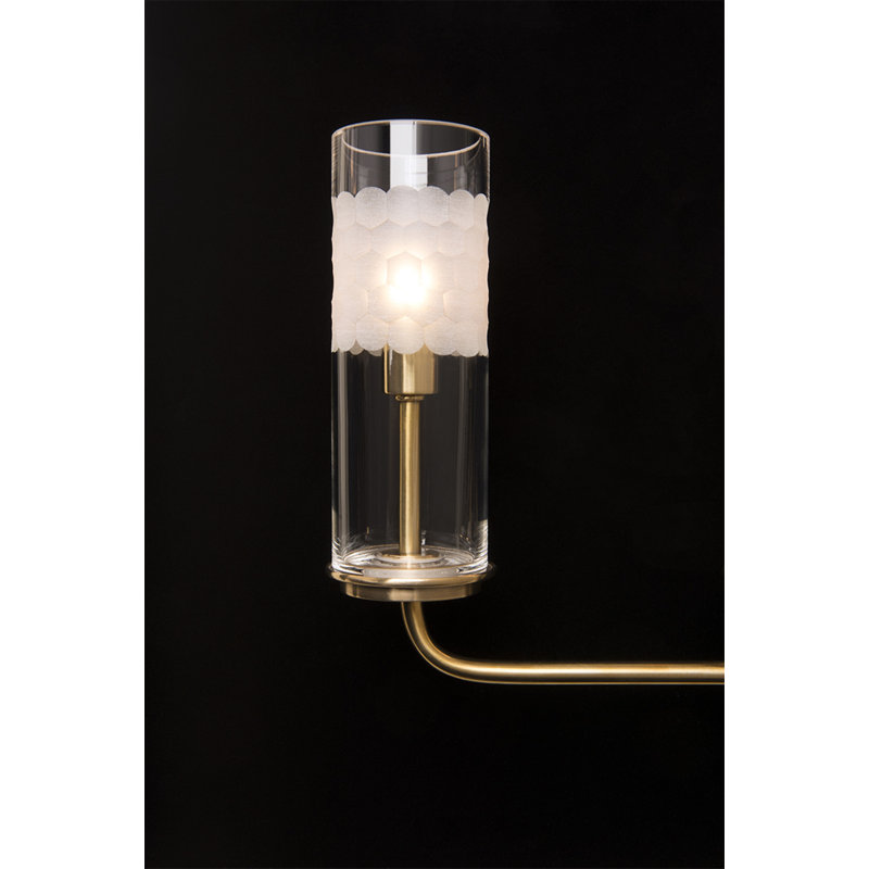 Wentworth Armed Sconce, Aged Brass