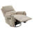 Ambria Manual Massage Recliner Chair With Swivel, Rocking, And Storage Pocket-118964617