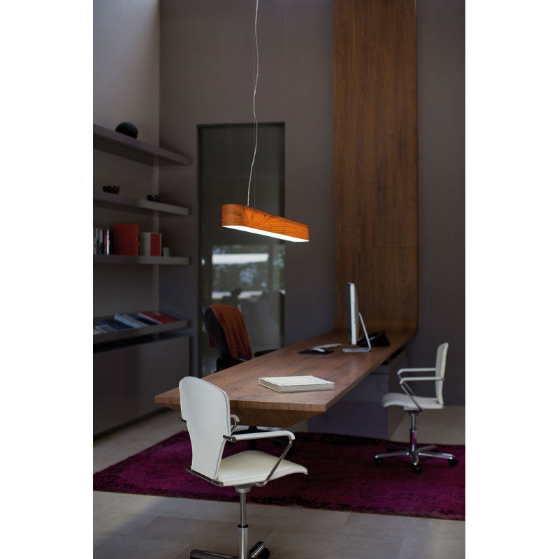 I-Club 5 - Light LED Pendant, 2700K, Natural Cherry