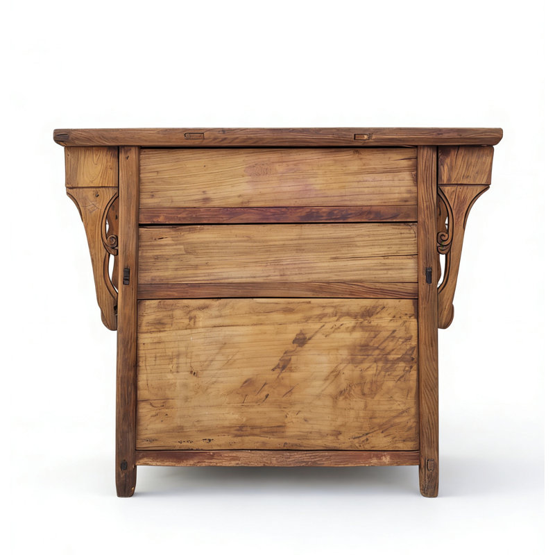 3 Drawer Poplar Sideboard