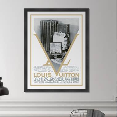 Melissa Van Hise Louis Vuitton Paris 70 Champs Elysees Framed On