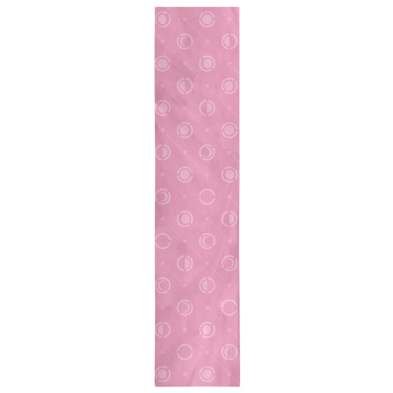 Classic Moon Phases Table Runner, 16" x 72", Pink