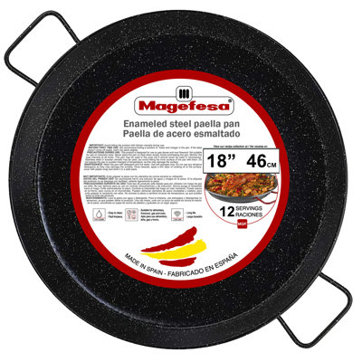 Magefesa Enameled Steel Paella Pan