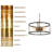Chrisse 4 - Light Lantern Drum Chandelier