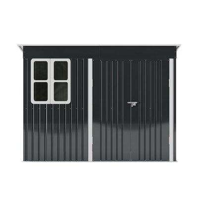 Outdoor Metal Garden Storage Shed