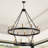 20- Light Dimmable Lantern Wagon Wheel Chandelier-105552655
