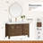 Frederica 48in. Single Bathroom Vanity in Spruce Aged Brown with Composite Stone Top and Mirror-1387278513-1605187625-1387278517