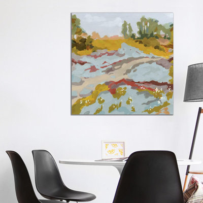 Lowland River I by Jacob Green - Wrapped Canvas Painting