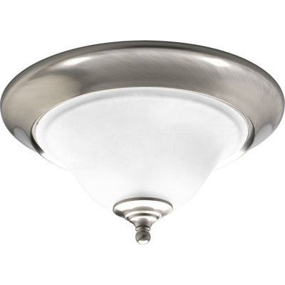 Plafonnier encastré pour cuve simple 15 po 2 lumières Wanette