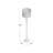 Ines 60'' Silver Traditional Floor Lamp