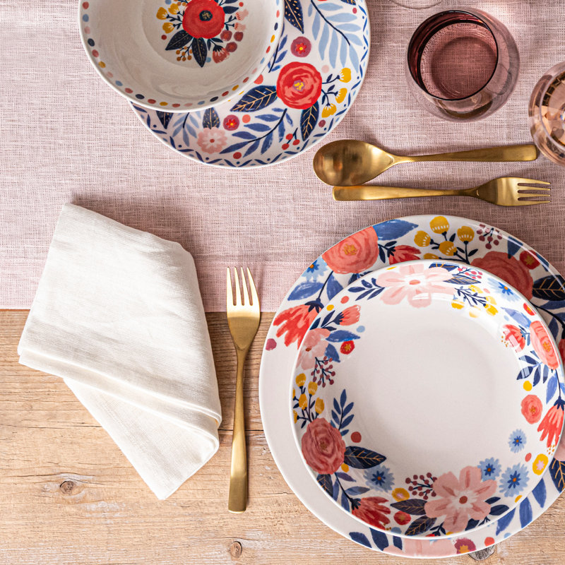 serviettes de table 100% lin, Ivoire