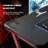 Heidrick Carbon Fiber Surface Z-Shaped Leg PC Gaming Desk with Headphone Hook and Cup Holder-1646754036-1667306370