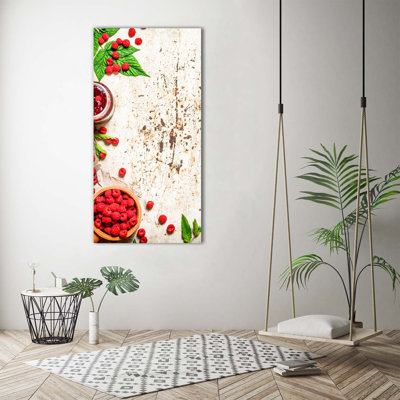 Raspberry Jam - Wrapped Canvas Print