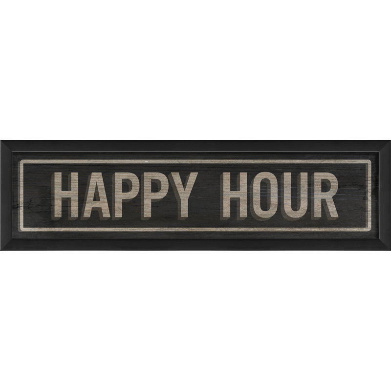 « happy hours v », art textuel encadré