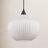 Collina 1-Light Dimmable Globe Glass Pendant-66203352
