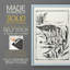 Linocut Style Seabird III - reproduction encadrée de qualité supérieure - prête à être accrochée - aucun clou requis - aucun clou requis-1685970793-1685970795