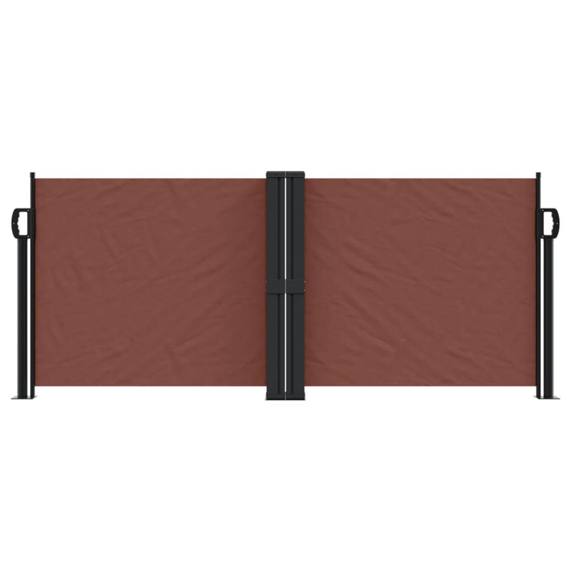 Dakota Fields Retractable Side Awning, 100cm H x 600cm W, Brown