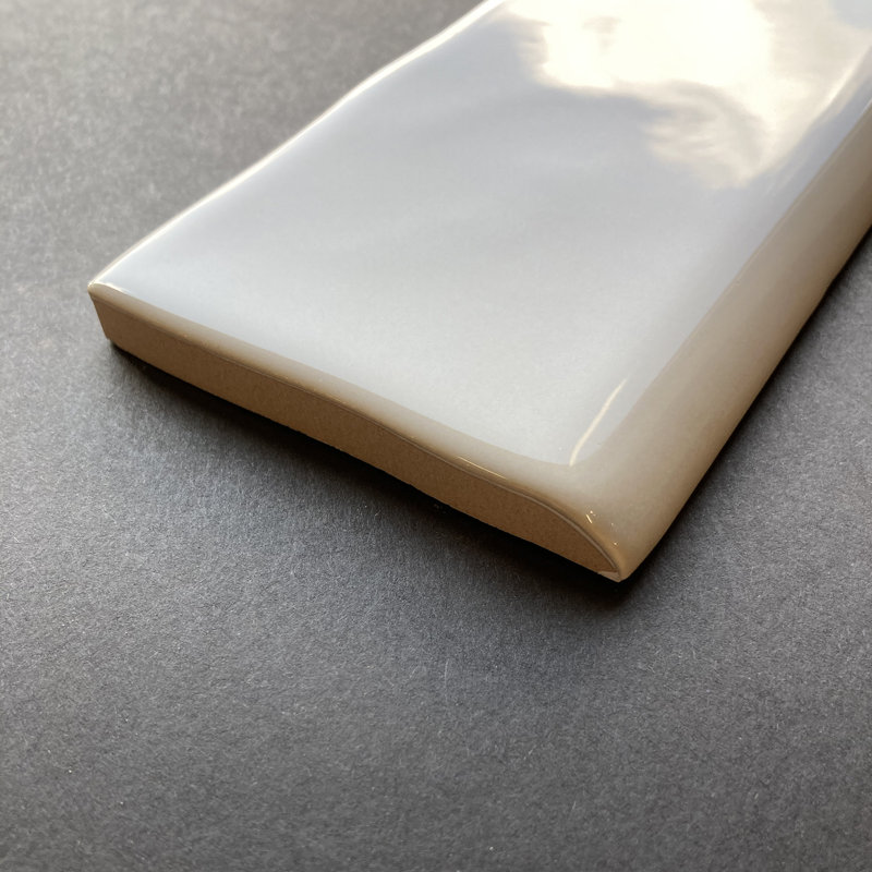Guastavino 6'' x 3'' Ceramic Bullnose Tile Trim, Summit