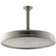 Traditional Round 8" Rainhead with Katalyst Air-Induction Spray, 2.0 Gpm