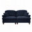 Mid Century Oversized Large Two Seater Sofa-440691390-455574617
